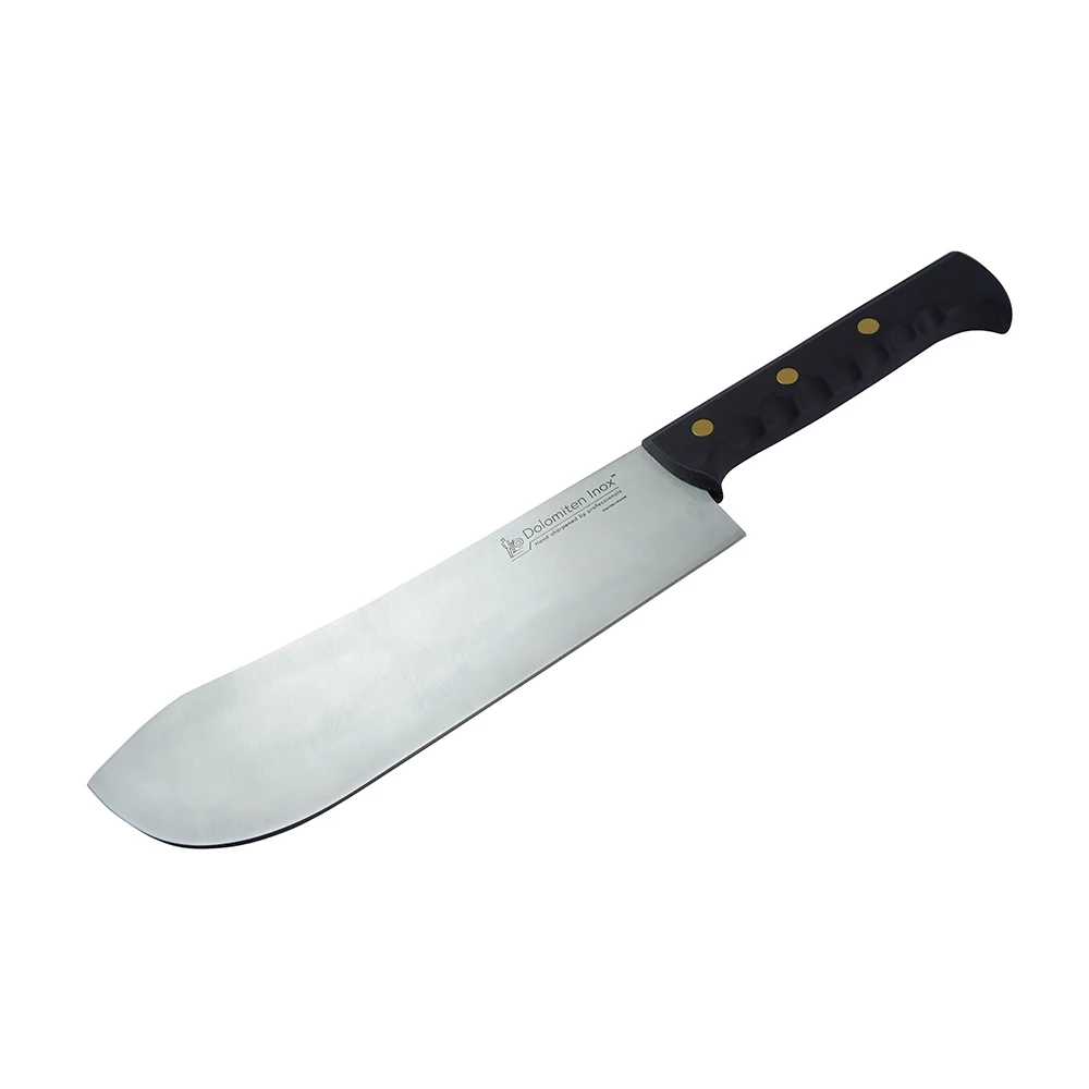 Bull Nose Butcher & Breaking Knife with Finger Slots Skidproof Handle