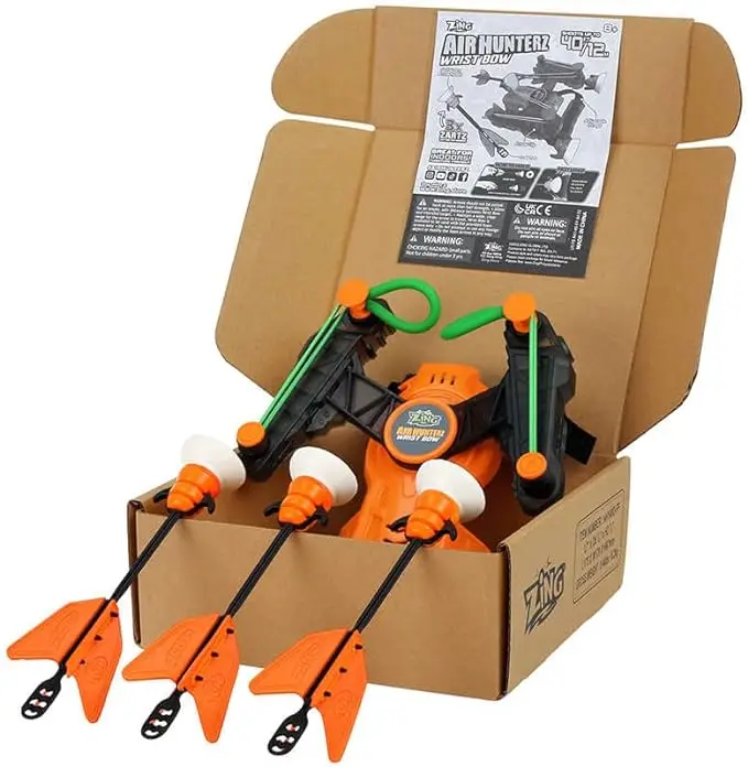 Wrist Bow and Arrow Sets Archery Set with Target for Boys & Girl Ideal Gift Indoor & Outdoor Sport