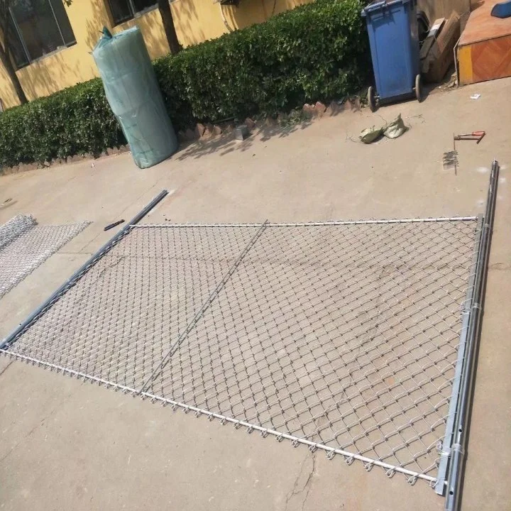 4 ft. x 50 ft. 11-Gauge Galvanized Steel Chain link Fence wire mesh