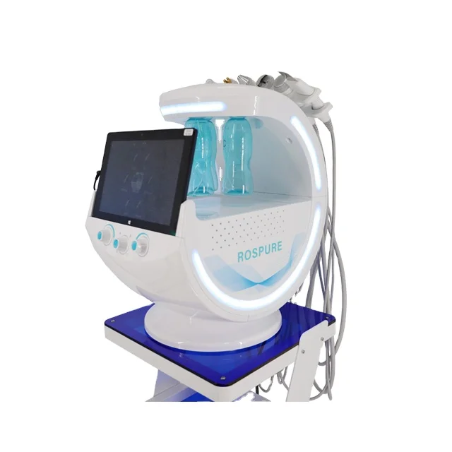 2021 professional multifunctional skin scanner blackhead remover ultrasonic facial microdermabrasion machines manufacturer