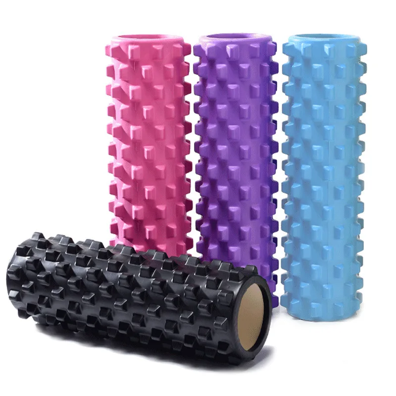 2023 The New Crescent Shape Spike Foam Roller Eva For Yoga Deep Tissue Massage Spike Foam Roller Deep Spike Foam Roller