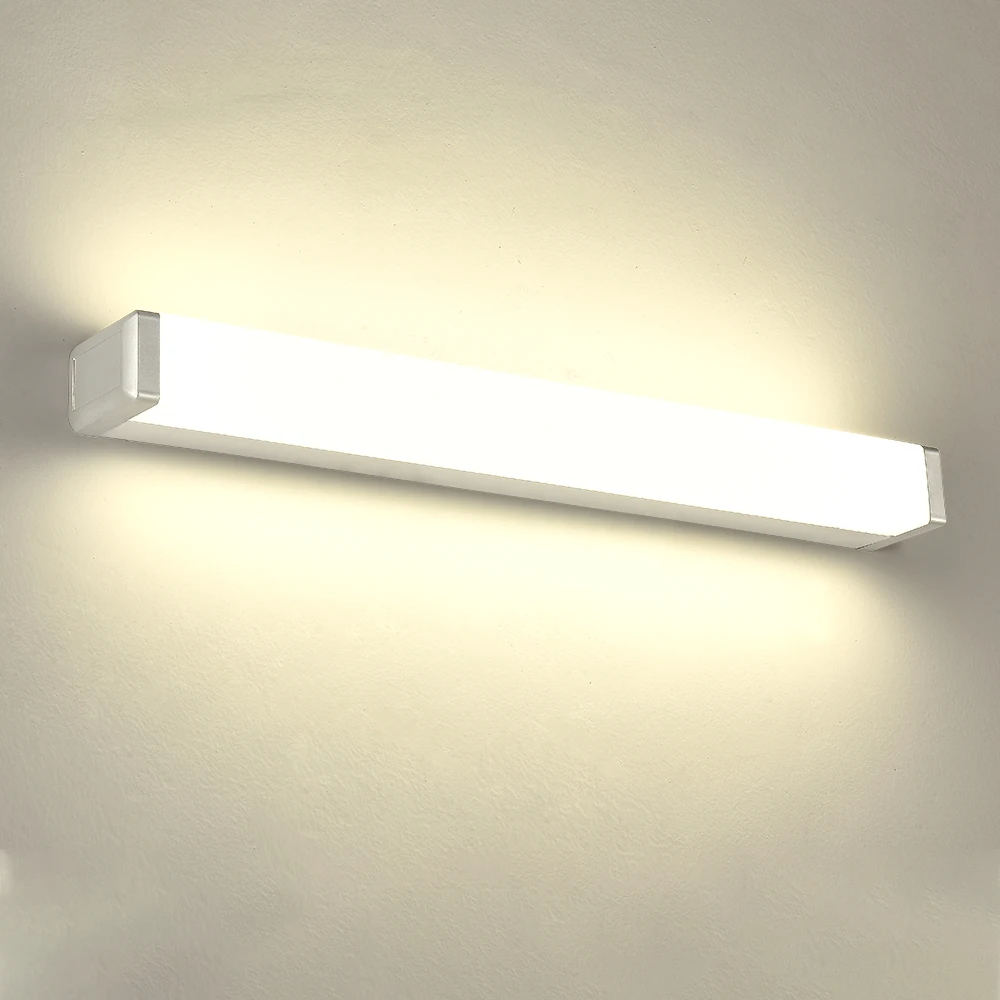 Indoor Modern Mirror led lamp Lighted Led Bathroom Mirror Cabinet Wash Basin Mirror Lamp Light