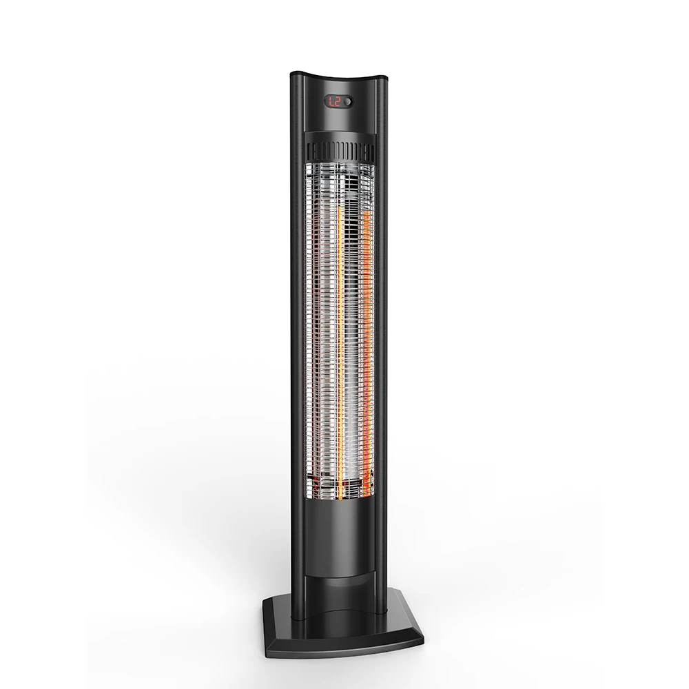 Waterproof IP65 Electric Portable Heater Outdoor Garden Balcony Patio Heater Free Standing