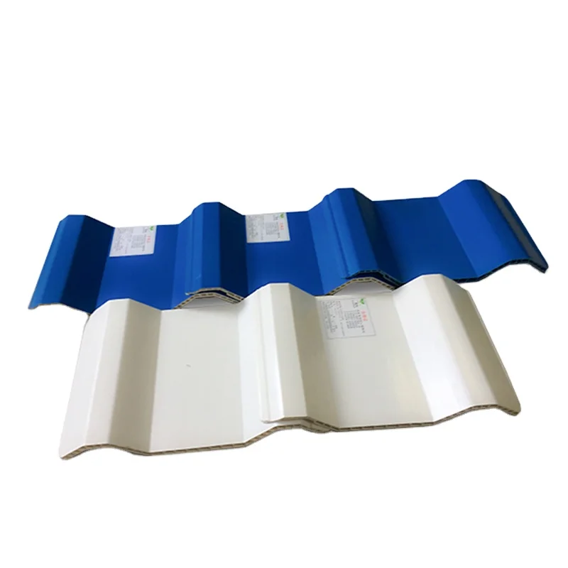 fire resistant heat resistant insulation twin wall plastic roof sheet