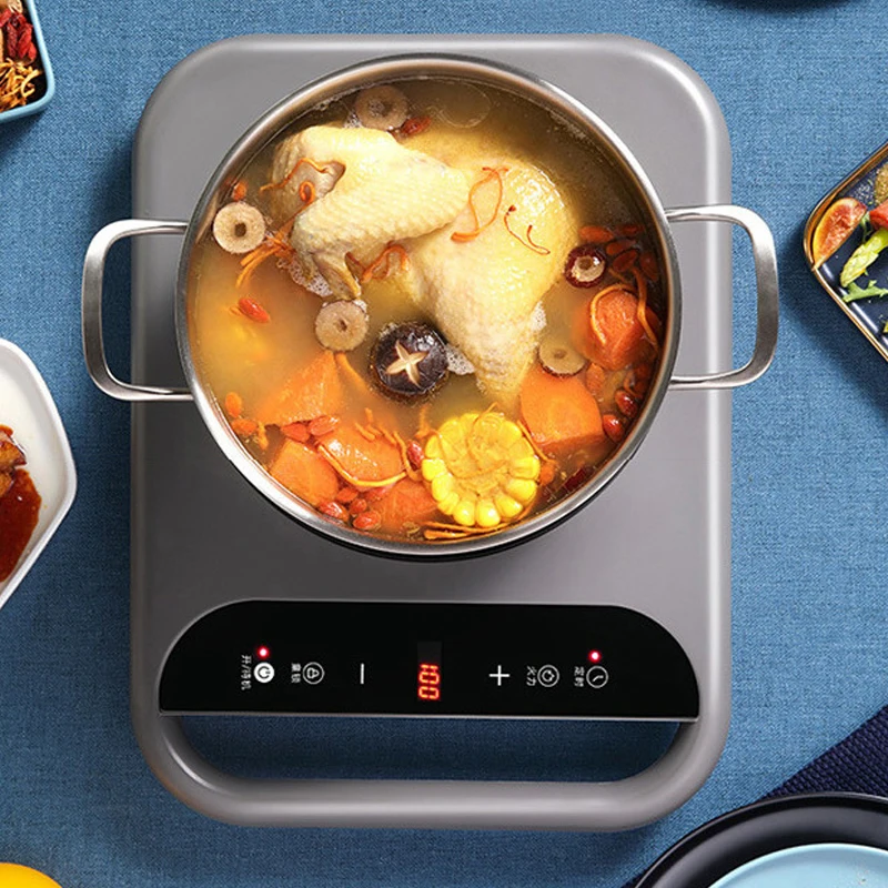 KONKA Portablefirepower induction cooker fire boiler  Induction Cooker Lightweight and portable 2100w high power 8 block firepow