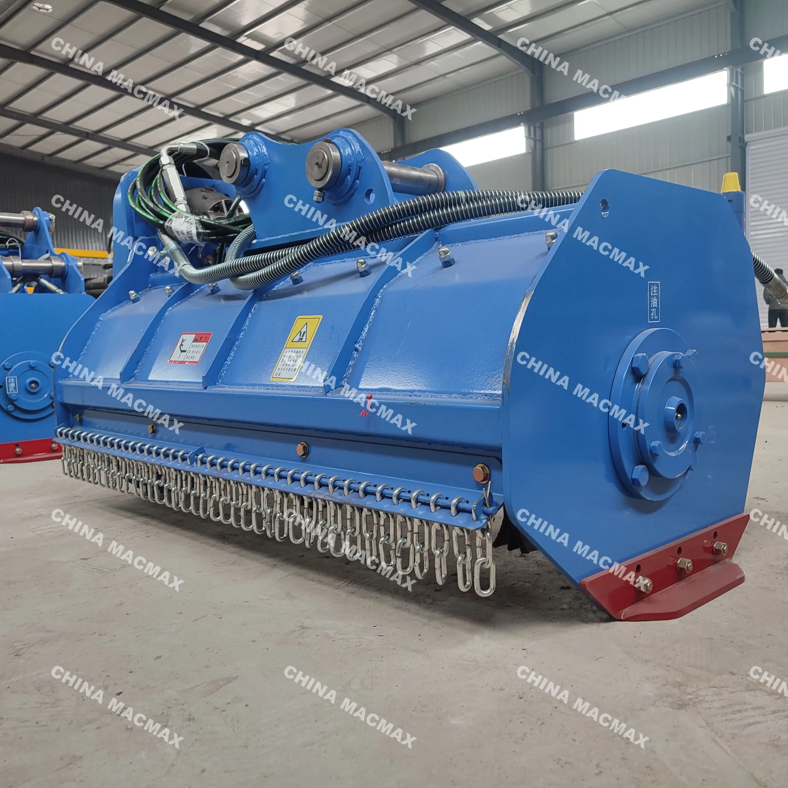 Mini Excavator Mower   Quality Mini Excavator Flail Mower Farm Machines Flail Mulcher With Gearbox for 2-4 Ton Excavator