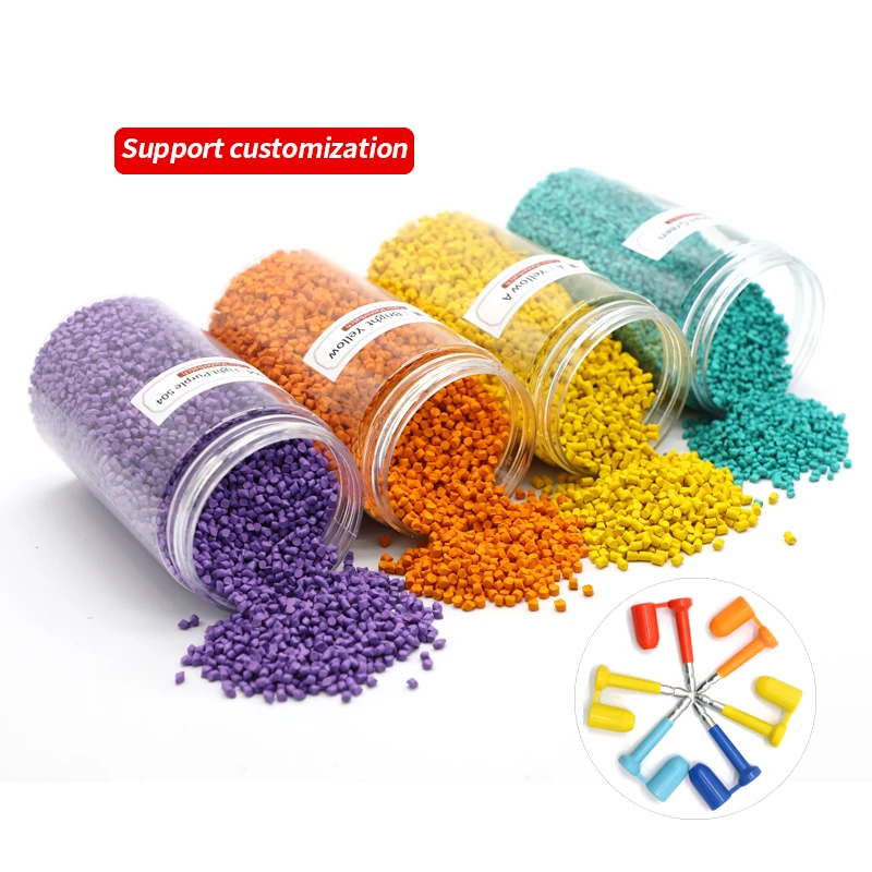 Цветные пластиковые гранулы, цветная маточная смесь для нити 3D-печати