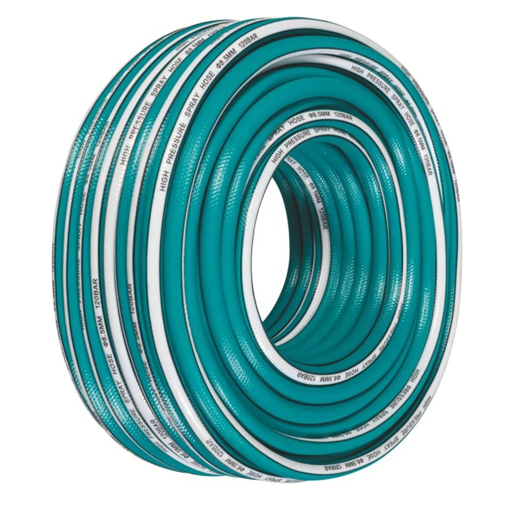 Factory heat resistant 3 layers high pressure spray hose pvc water pipe prices