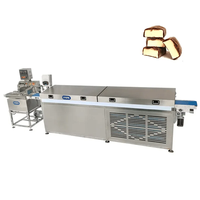 Coating Enrobing Hot Selling Automatic Chocolate Making Machine for Sale