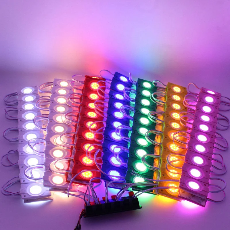 Открытый светодиодный модуль света красочный водонепроницаемый rgb впрыск Светодиодный прожектор Модуль 12 В 5730 пикселей smd освещения