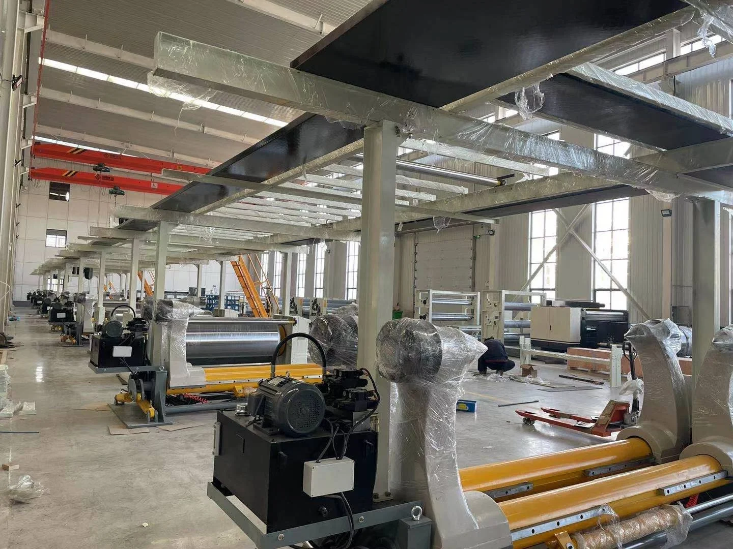 High Speed Automatic 3 Ply Corrugated Cardboard Production Line,Corrugated Machine Line Automatic,Cardboard Making Machine