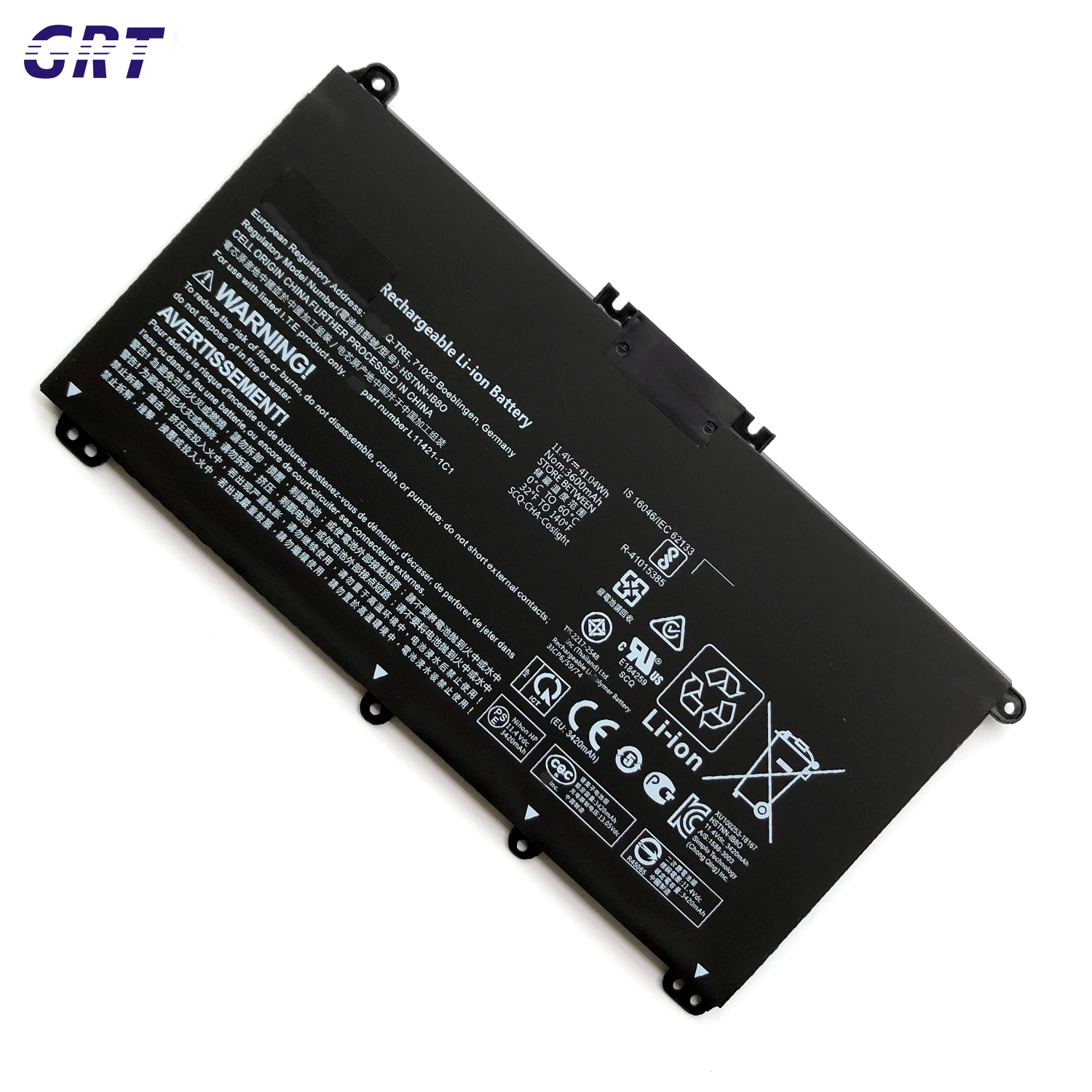 Новые оригинальные HT03XL батарея L11421-2C2 11,55 v 41.9Wh L11119-855 для струйного принтера HP 15-CS 15-DA