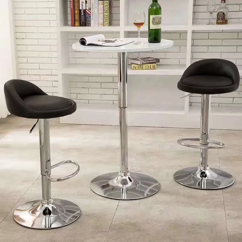 
2020 Latest Product High Durability Professional Moq 50 Pcs Commercial Negotiating Bar Table and Chairs Set 