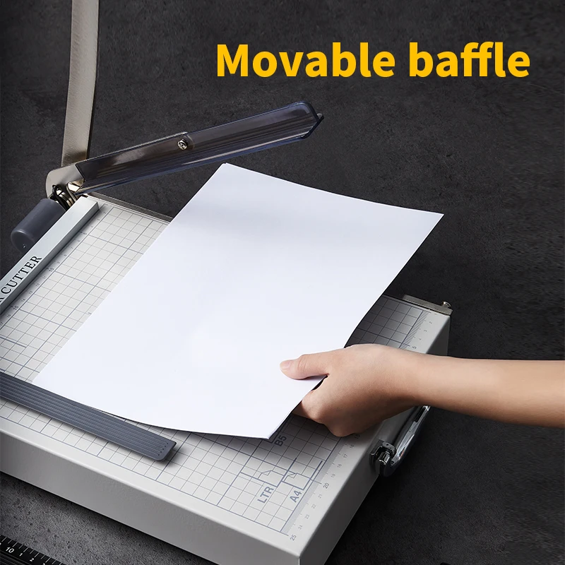 New Arrival Office Paper Trimmer Machine Desktop Manual Paper Cutter Heavy Duty A3 A4 Guillotine Paper Cutter