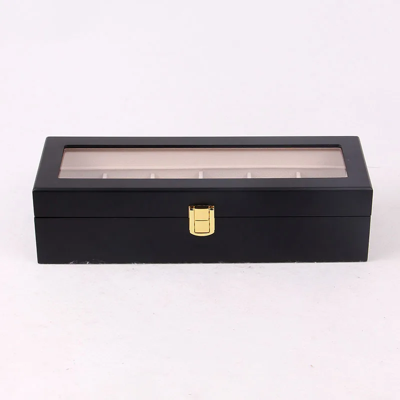 Чехол для часов Craft для мужчин, деревянный Органайзер с 6 отделениями, большой прочный держатель