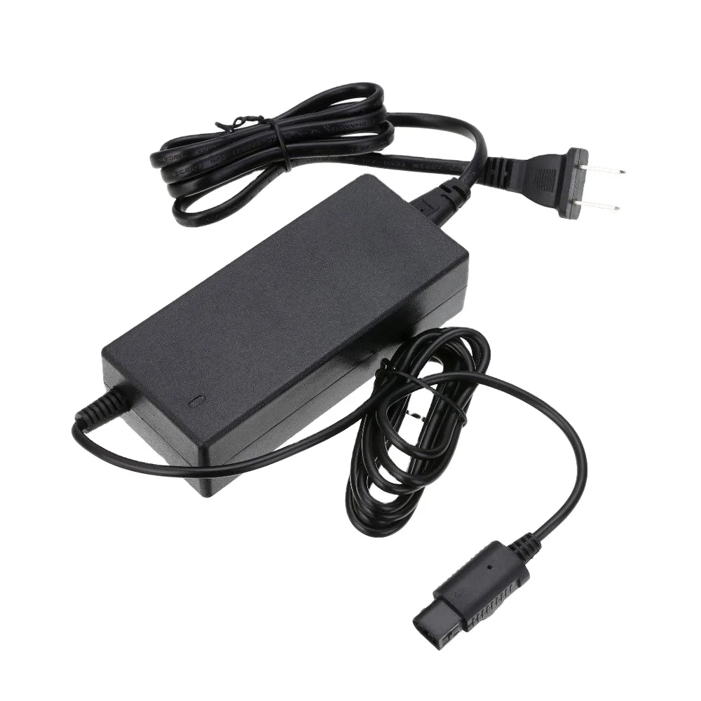Replacement Power Supply AC Adapter with Power Cable for Gamecube NGC Console ac Adapter