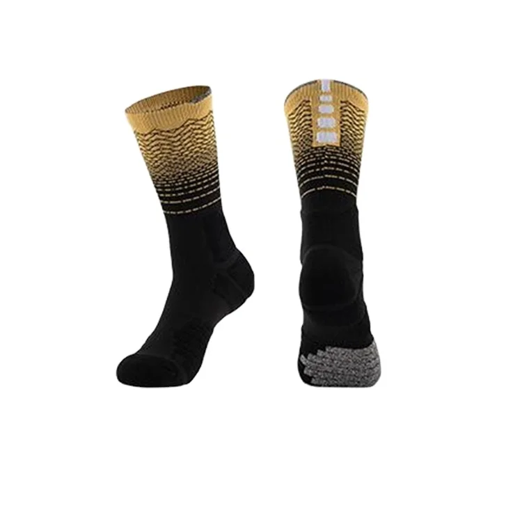 
China Fujian Cotton Stretchy Breathable Manufacturer Men Designer Sport Sock 
