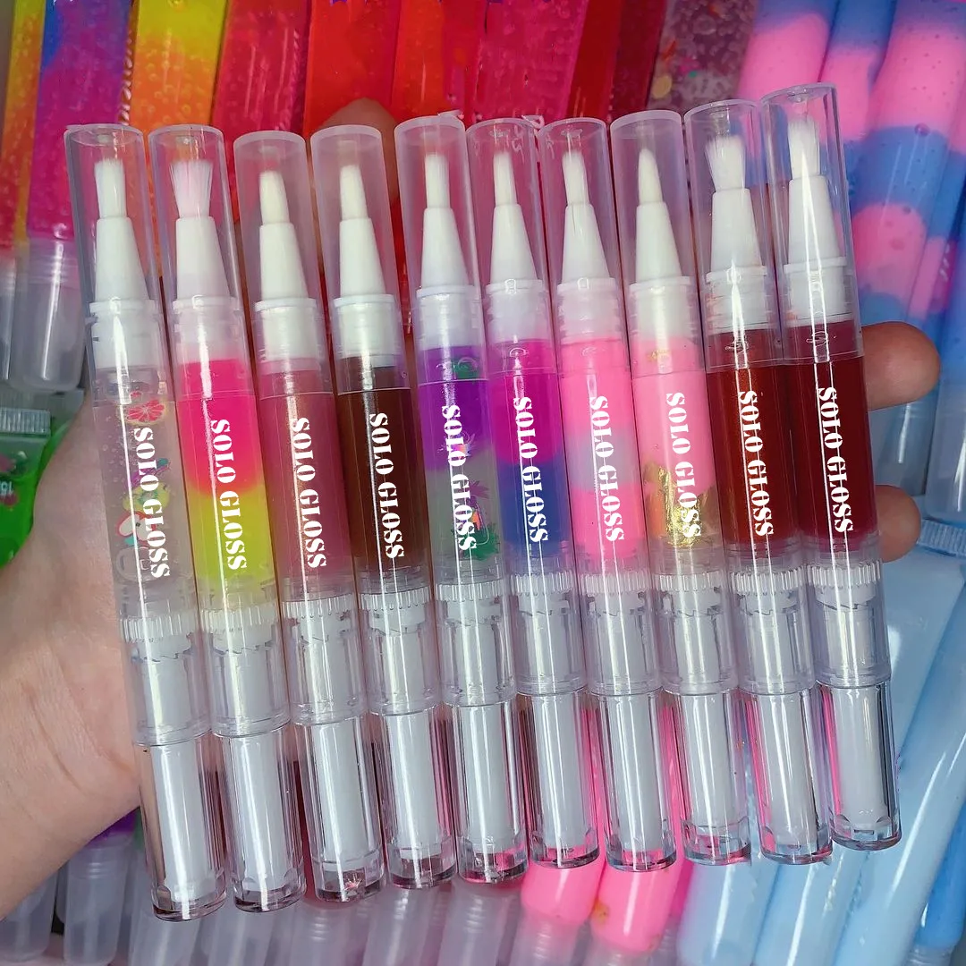 2021 новый тренд, блеск для губ, основание поставщика encil трубки с покрытыем цвета чистого 24 каратного золота аромат роз 2021 твист-ручка этикетки 3 мл! Бесплатная доставка! Хит продаж! Карандаш веганских материалов блеск для губ