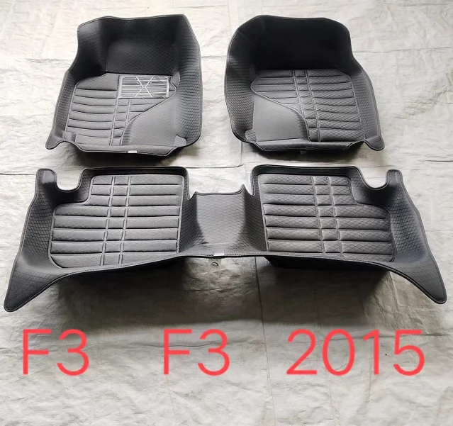 8MM Hot press all weather PVC car floor carpet 5d car floor mat XPE car floor carpet For Geely Okavango 2020