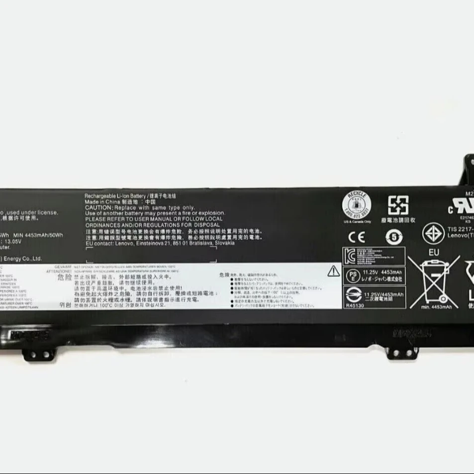 Сменный Аккумулятор для ноутбука, батарея 51.5Wh 11,25 V для Lenovo Yoga 730-15 730-15IKB 81CU L17L3PE0