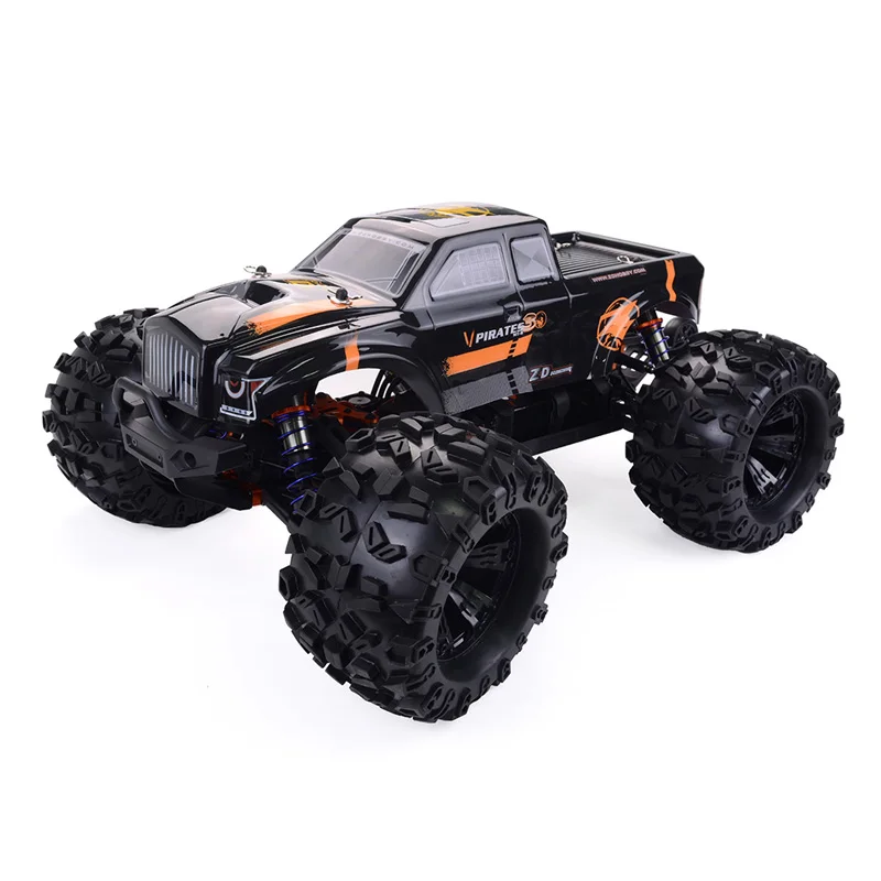 Hot ZD Racing MT8 RC CAR Pirates 1/8 4WD Brushless Big Size 90KM/H Fast Speed Rc Car Alloy Rc Electric Monster Trucks Gifts