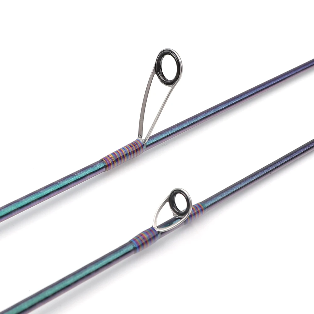 TAIGEK 1.53m 1.65m 1.8m Ultralight Carbon FUJI O GUIDE Casting Rod Crappie Panfish Ultralight Shrimp Fishing Rods