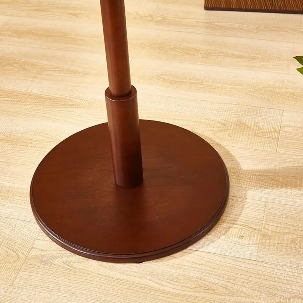 Full Solid Wood Vertical Floor Single Pole Coat Rack, Size -41x41x171CM new trend 2020 Manufacture