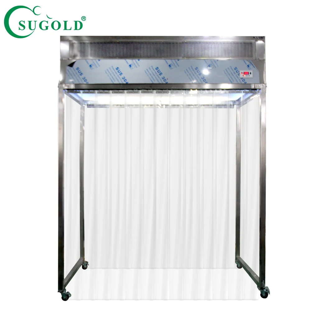 Clean Room Workshop Class 100 Vertical Laminar Flow Booth Clean Room Booth