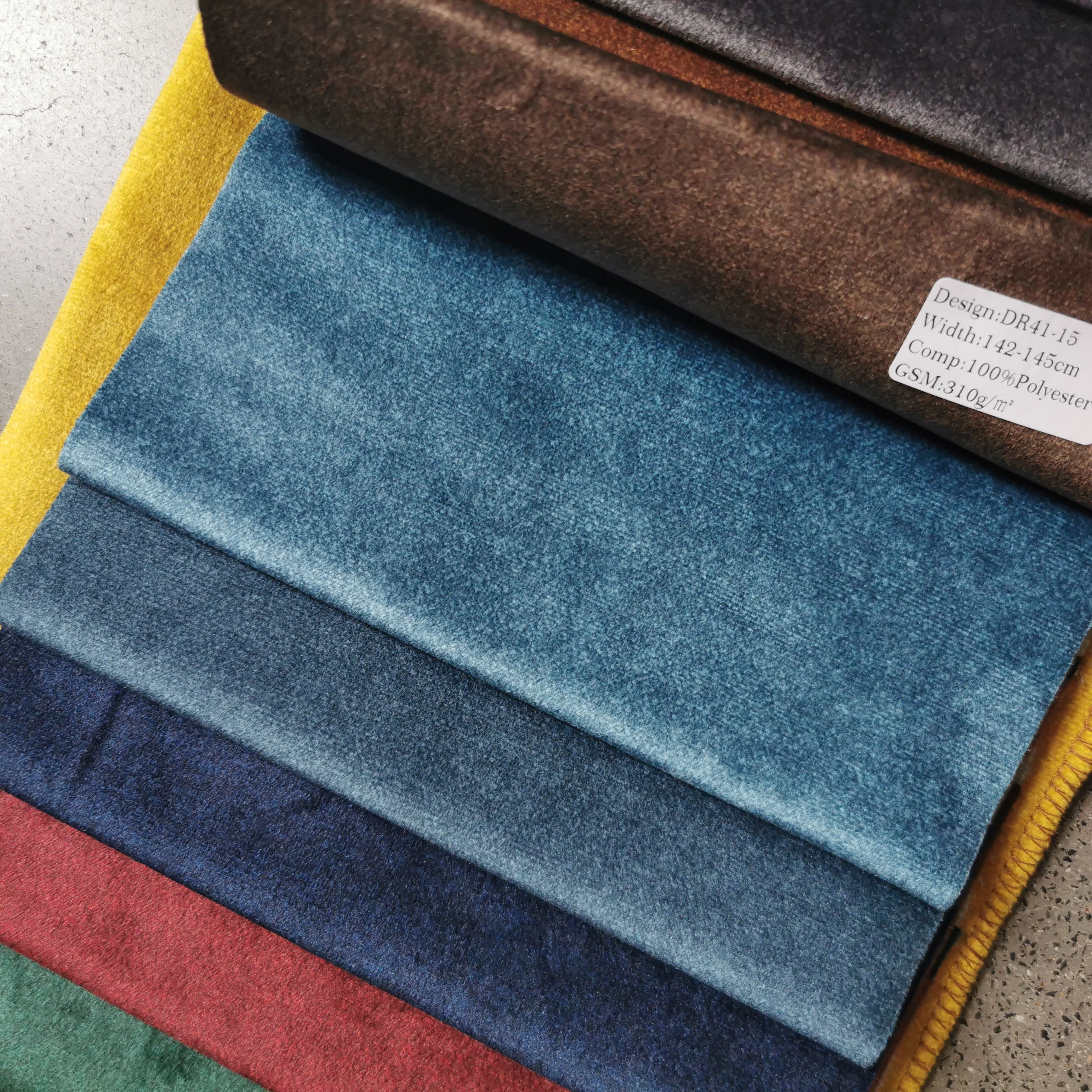Wholesale Quality 2021 fabric Velvet Print Textile Polyester Custom Fabric Digital