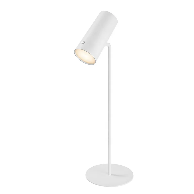 Portable USB Rechargeable Small LED Folding Eye Protection Study Touch Dimming Table Lamp For Bedroom Study