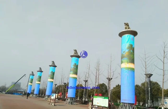 flexible led display in stock ready to ship foldable led screen custom advertising led billboard