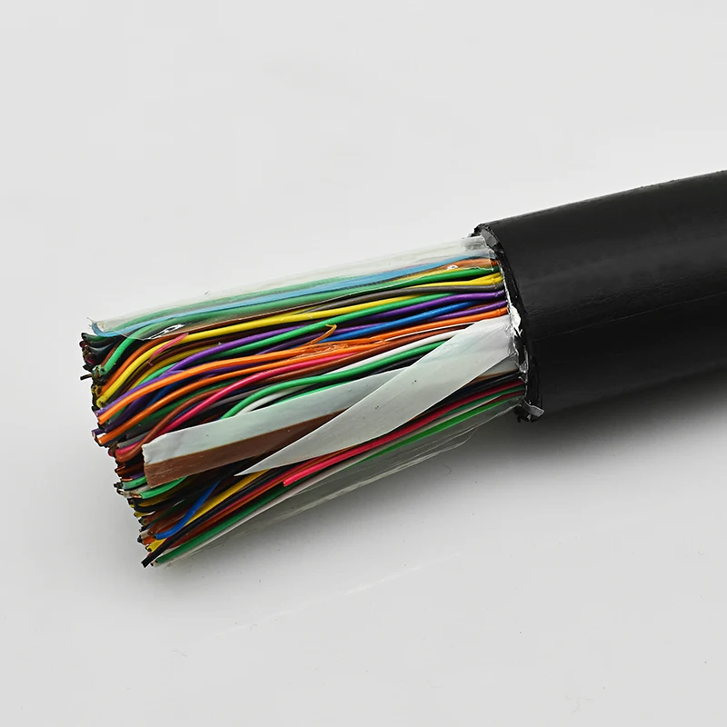 
0.4mm 26 awg 30 pair 20core 10 pairs multi pair hyv indoor outdoor wire copper telephone cables with fire resistance dealers 