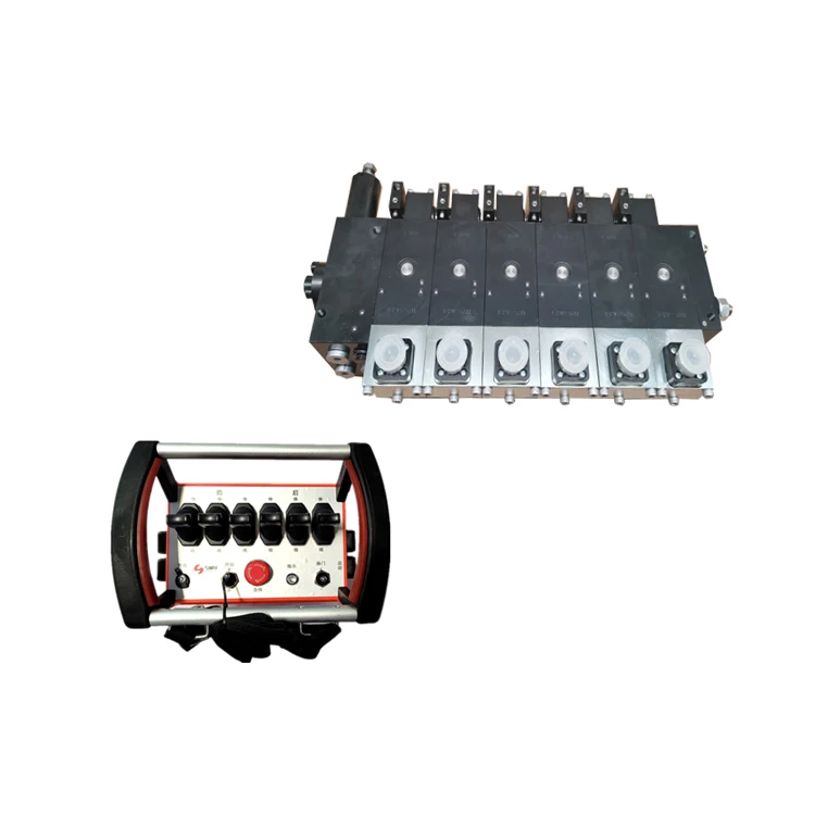 Hawe style Hydraulic proportional valve with remote control used for Aerial work truck