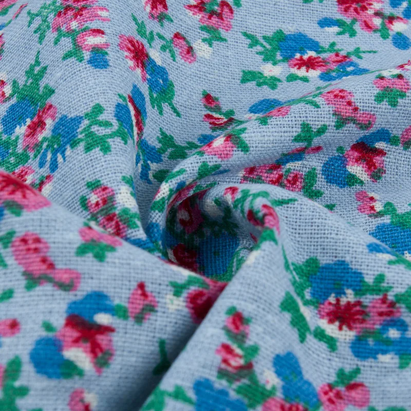 Производители прямые хлопковые тканые ткани с принтом Небольшие сломанные для одежды