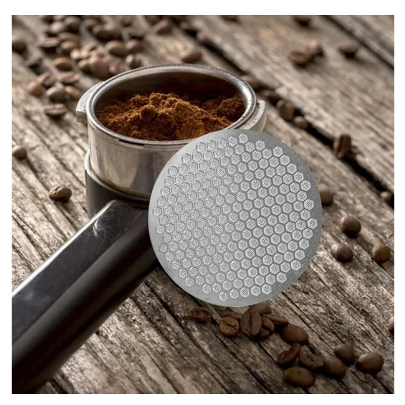 Customizable Logo Stainless Steel 304 Paper Coffee Filter Handle Secondary Water Separation Mesh for Coffee Maker