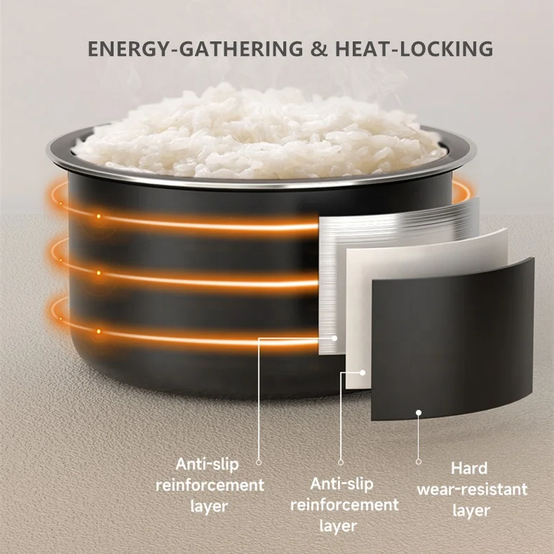 Hot selling new design good quality small Reservation and timing intelligent electric cooker for kitchen slow cooker