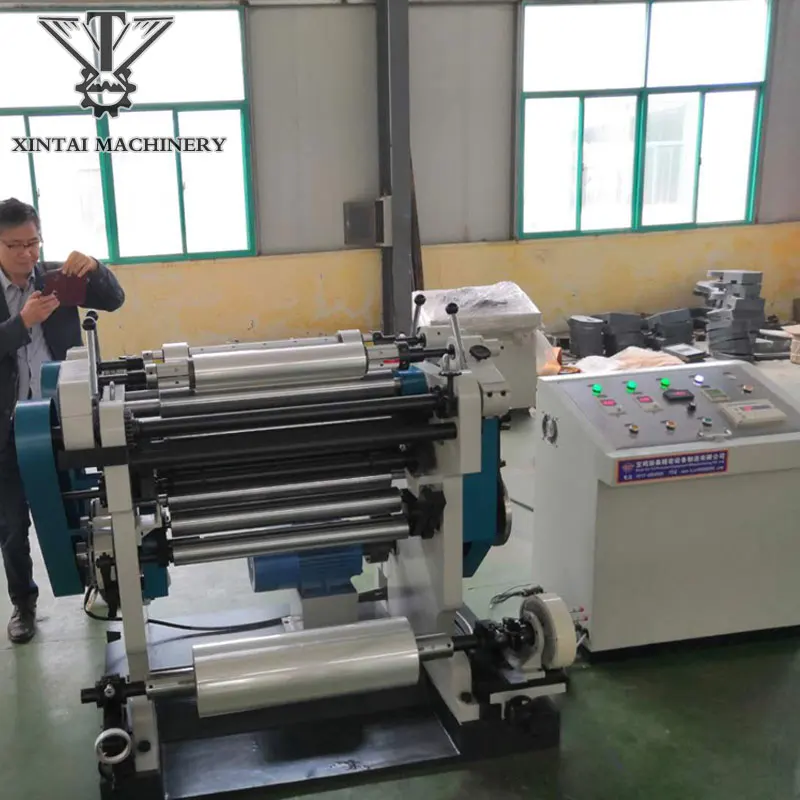 New high precision copper coil motor price paper slitting machine steel coil unwinder slitting and rewinding machine