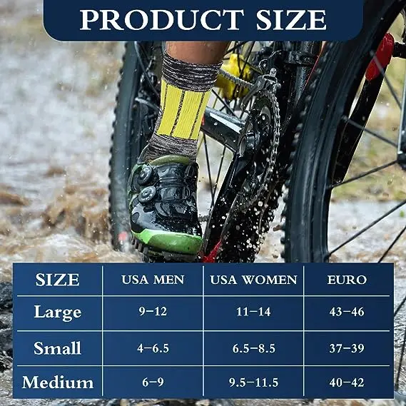 Custom Logo Men Outdoor Athletic Crew Socks Kids Breathable Wudhu Waterproof Socks For Hiking Trekking Wading