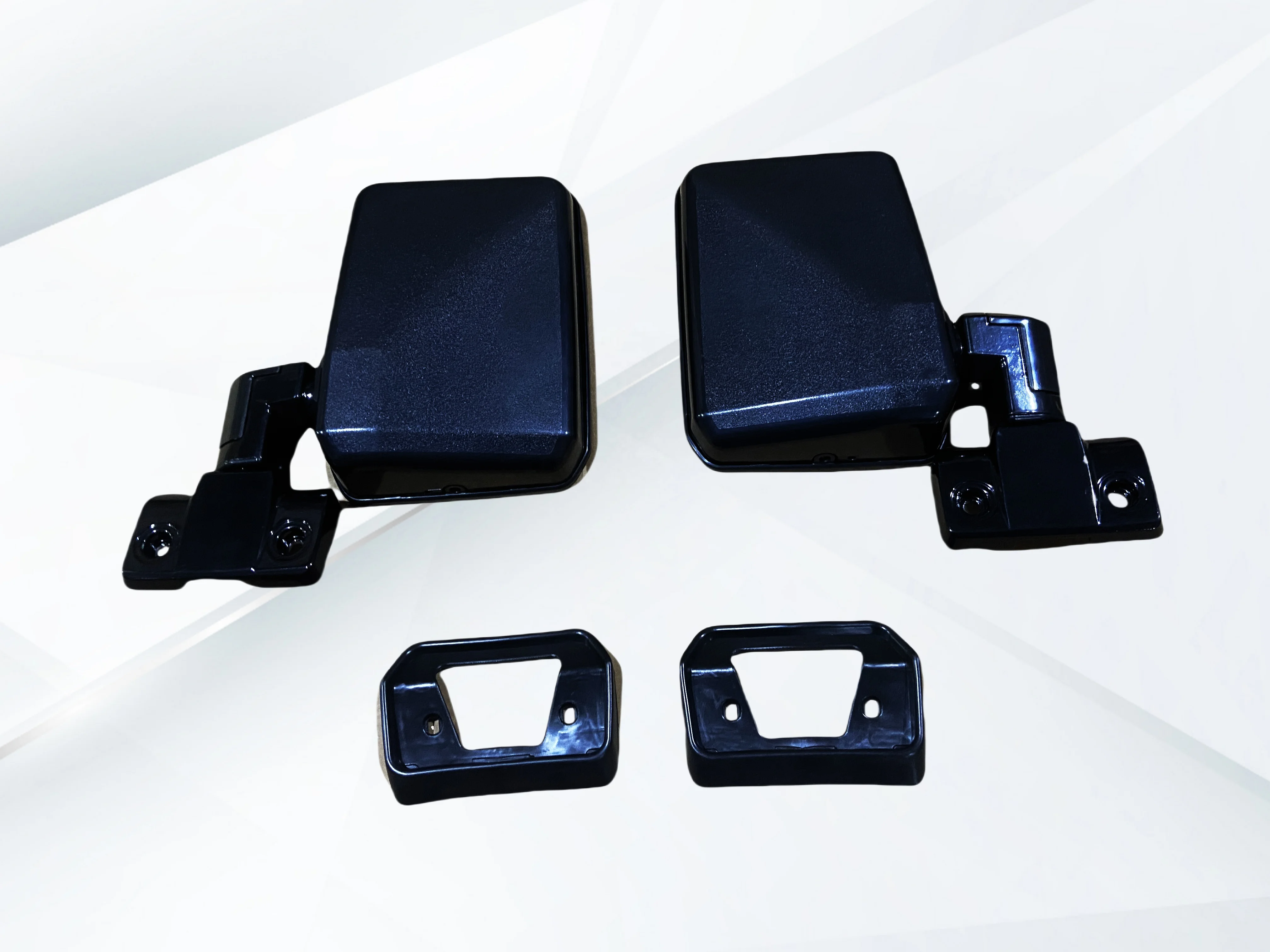 YBJ car accessories SIDE MIRROR LH RH for land cruiser LC79 FJ75 76 78 70 series REAR VIEW MIRROR BLACK CAR MIRROR