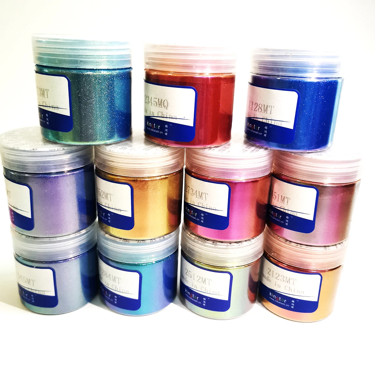 Jinrunli Cosmetic duochrome lipgloss pigment powder