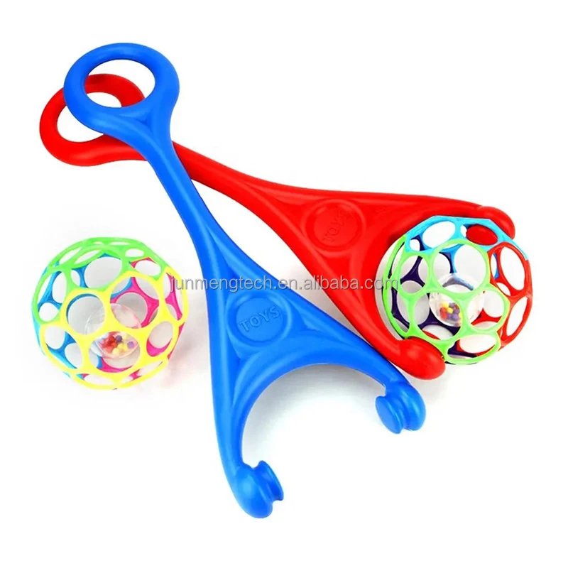 JM New toddler stand push stroller activity learn walking toys baby rolling ball walker