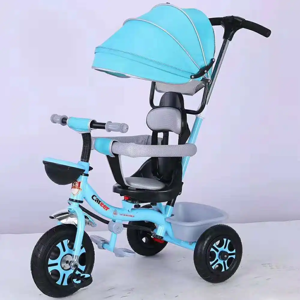 3 wheel girl push trike tricycle for infants children push tricycle  #9 Most popular in Ride On Car For Girls