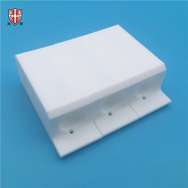 advanced technical white micalex macor ceramic cover casing box