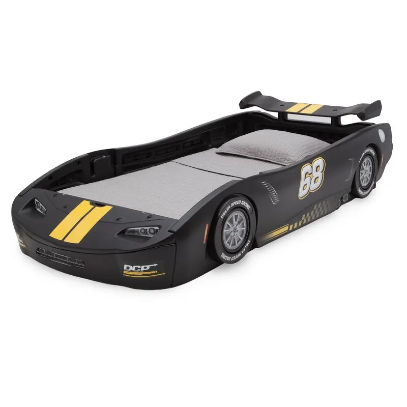 Bedroom furniture Modern fashion racing car styling children kids car bed