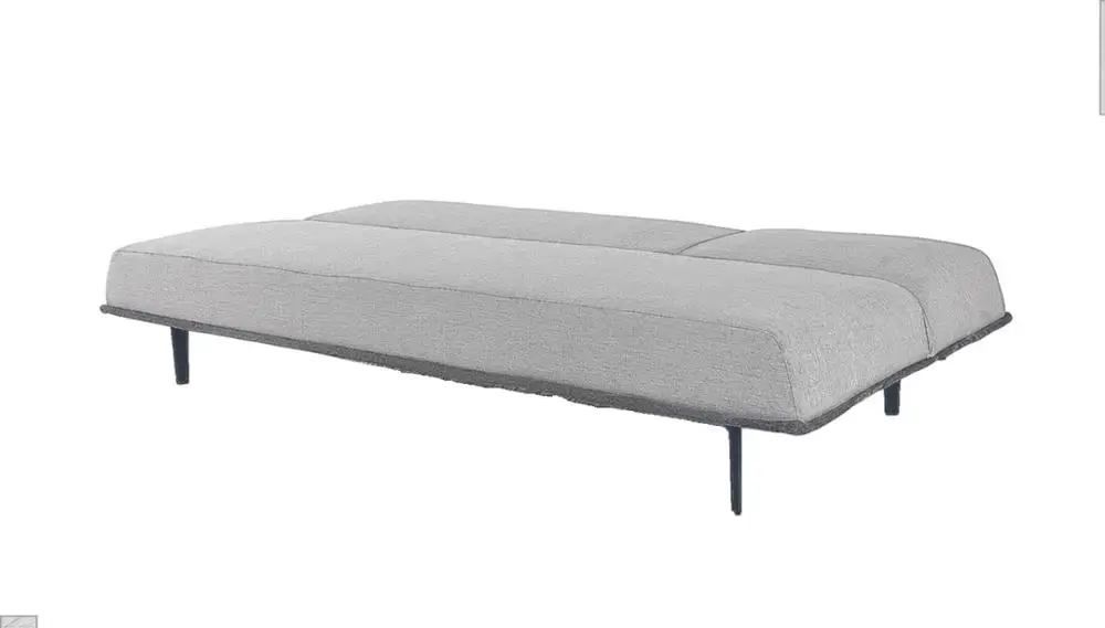 Nisco Modern Contemporary Futon Sofa Bed with split back