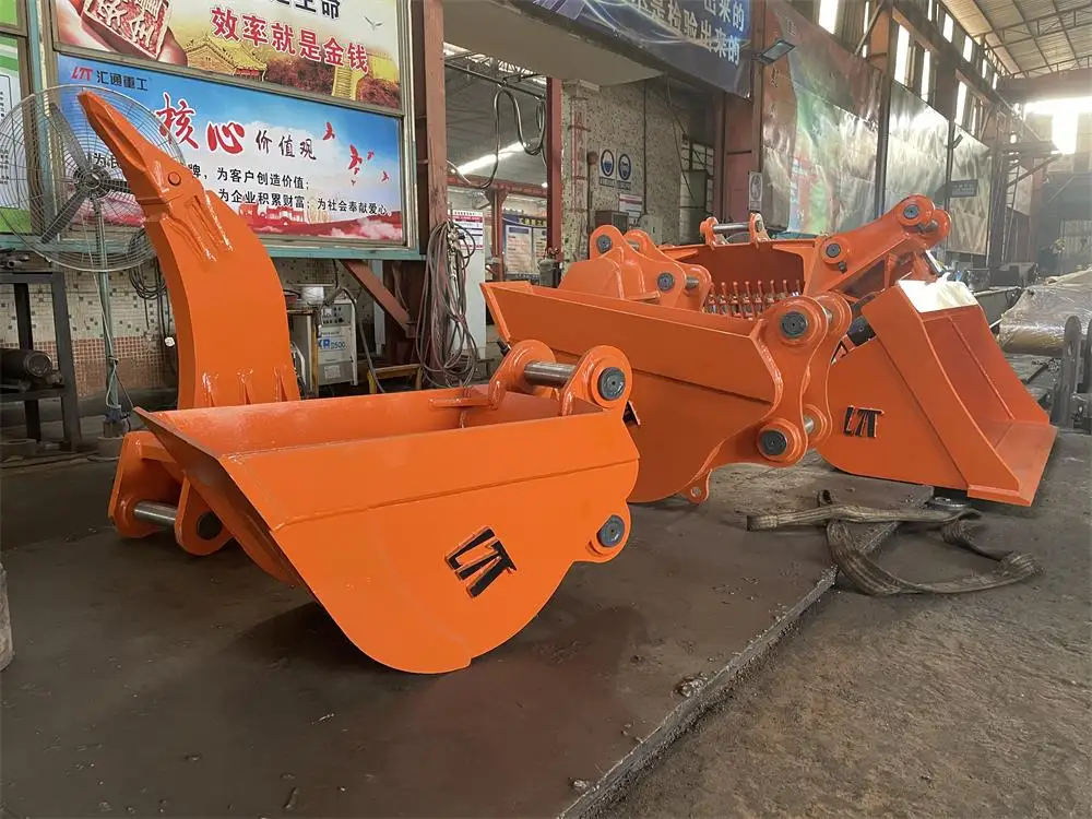 HONGWING Brand New Mini Excavator Bucket 5 Ton Rock and Trench Bucket for Construction Ditch Cleaning Bucket