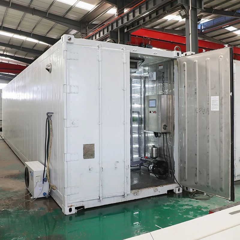 Customized 40ft/20ft Smart Container Shipping Container Farm Vertical Farming Superfarm nft Hydroponic Container Greenhouse