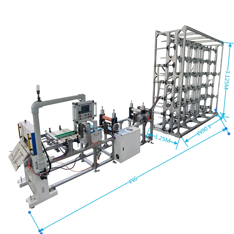Special customization automatic Multi -layer laminating binding cutting machine