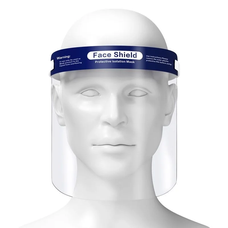 Manufacturer Anti-Dust Disposable Protection face shield Anti Fog Splash Proof Transparent clear Safety Medical Face Shields