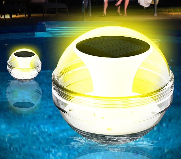 Newish IP68 Waterproof Solar LED Floating Swimming Pool Ball Water drift Light